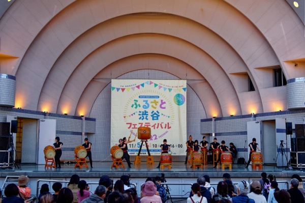 Taiko Drummers on Stage